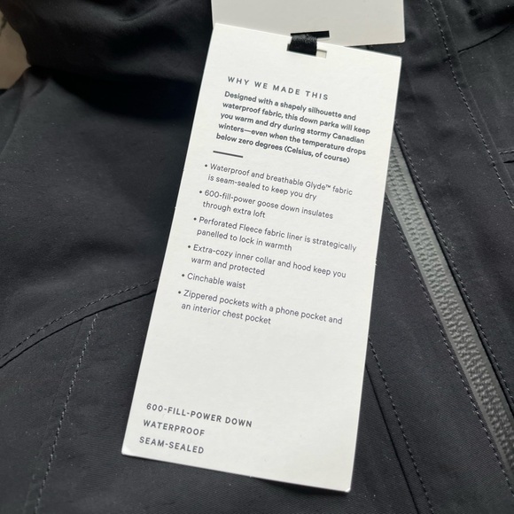 NWT! lululemon Snow Warrior Parka - Size 2 - Picture 3 of 15